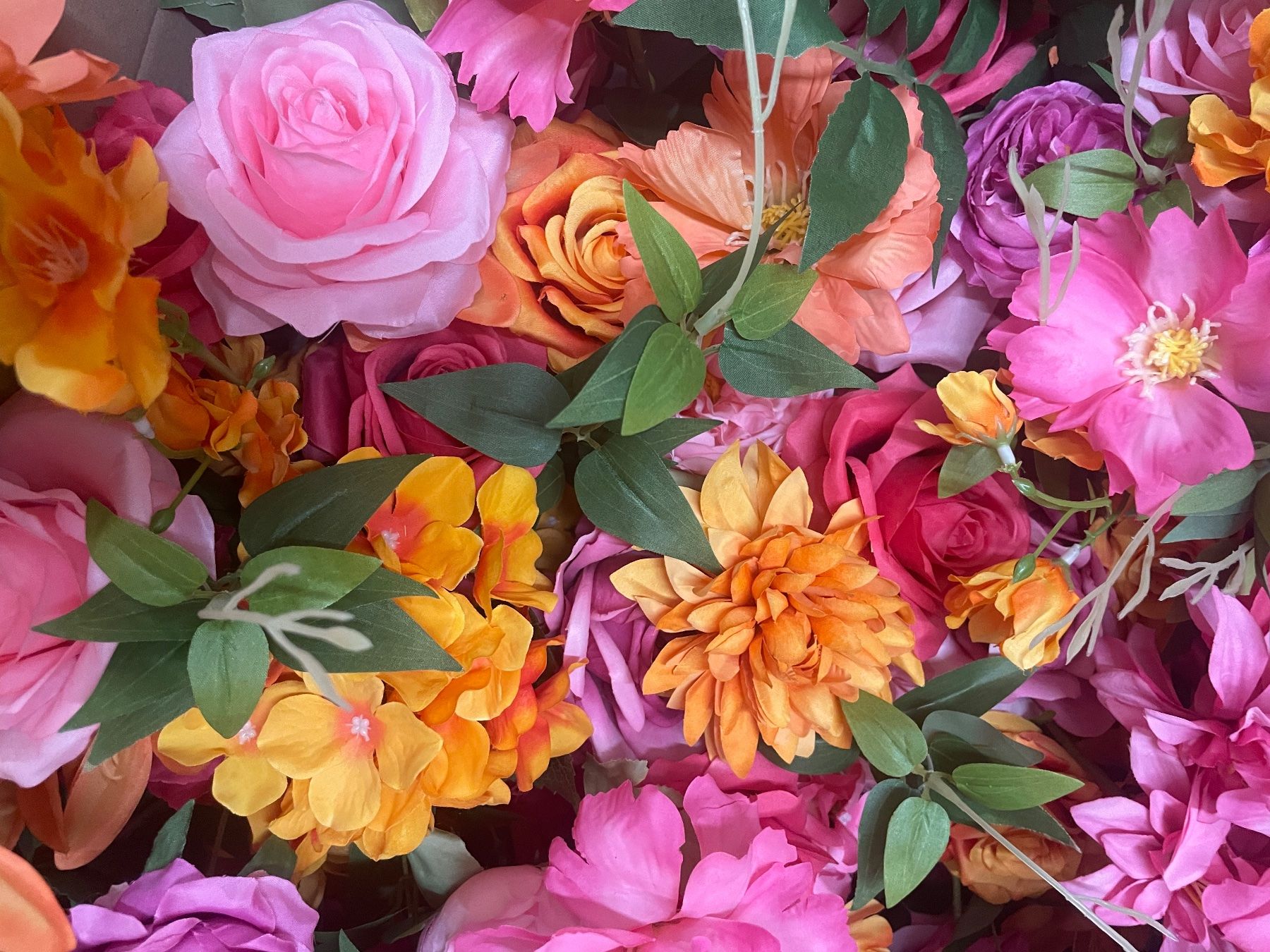 Tutte le decorazioni: Zwei Blumengestecke Orange-Pink – Usato da Wetzikon ZH venduto da Filopf 2