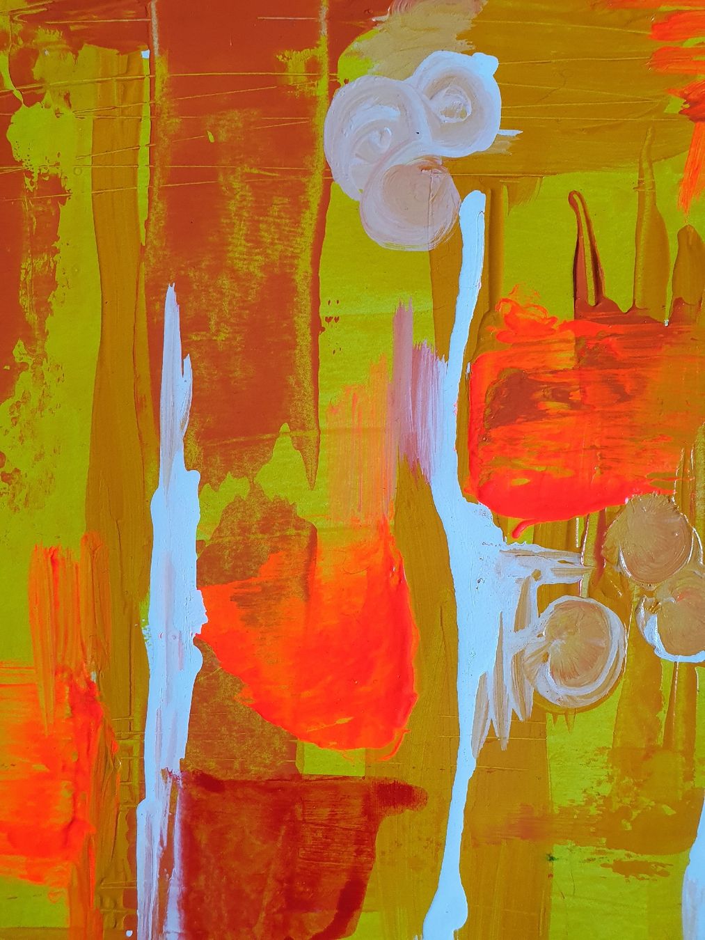 Dipinti: Abstraktes Bild Acryl auf Papier – Nuovo (secondo la descrizione) da Wimmis venduto da hel_m26m 2