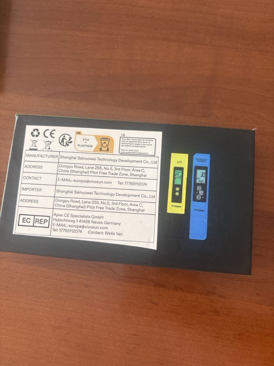 Altro per la casa: PH & TDS Combo   – Nuovo e nell'imballaggio originale da Figino venduto da mat_2r6c