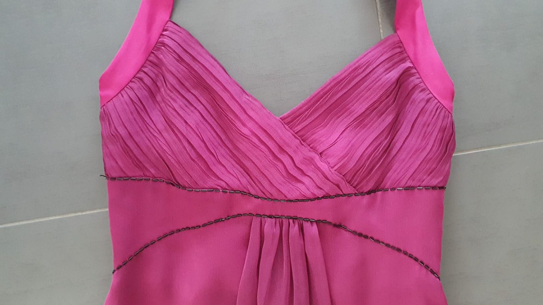 Vestiti: Wunderschönes Festkleid, Himbeerfarben, Gr.34 – Usato da Schaffhausen venduto da sabrina915 2