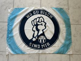 FCZ Fahne - wo du bisch sind mir
