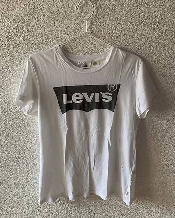 Levi's Shirt Weiss Grau