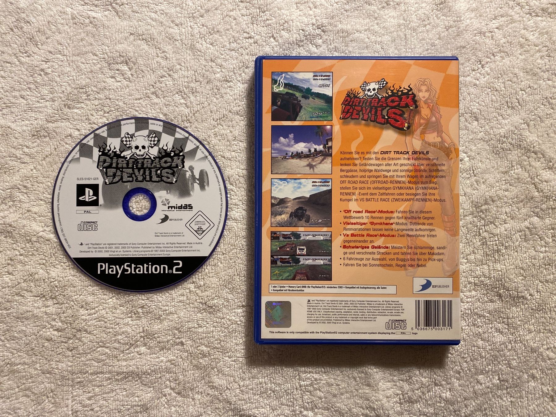 Sony Giochi: Dirt Track Devils PS2 – Usato da Reichenbach i. K. venduto da Daniel840 1