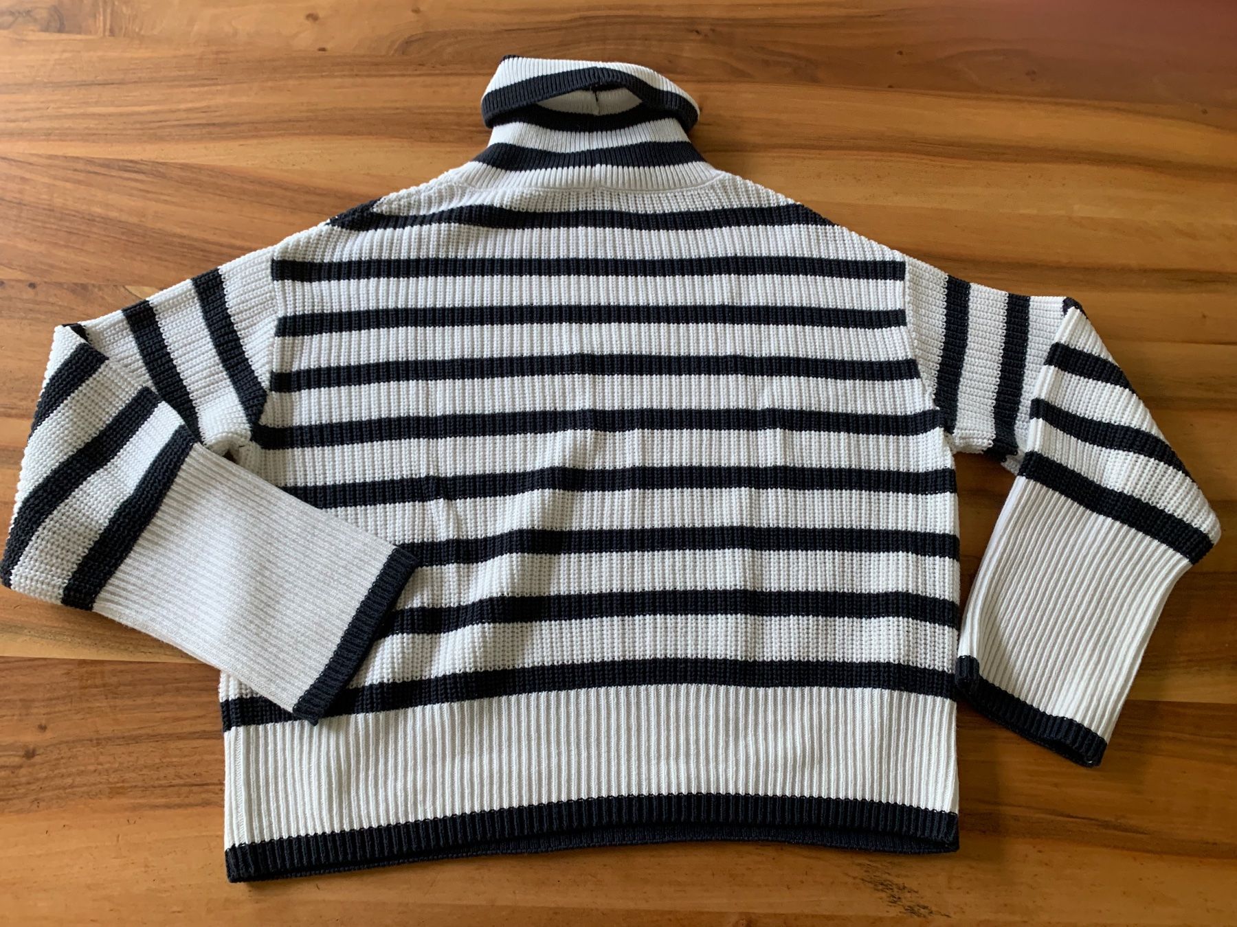 Monari Maglioni & Felpe: Monari edel Strickpullover Streifen, Rollkragen 34 Oversize – Nuovo (secondo la descrizione) da Meiringen venduto da littlered-ridinghood 4