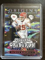 Patrick Mahomes II Original Gridiron 2025 Panini Card 🍟🏈