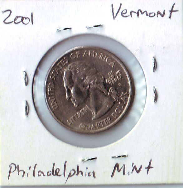 Toutes les monnaies: Quarter Dollar 2001 – Neuf avec emballage d'origine à Brittnau par trouvaille02
