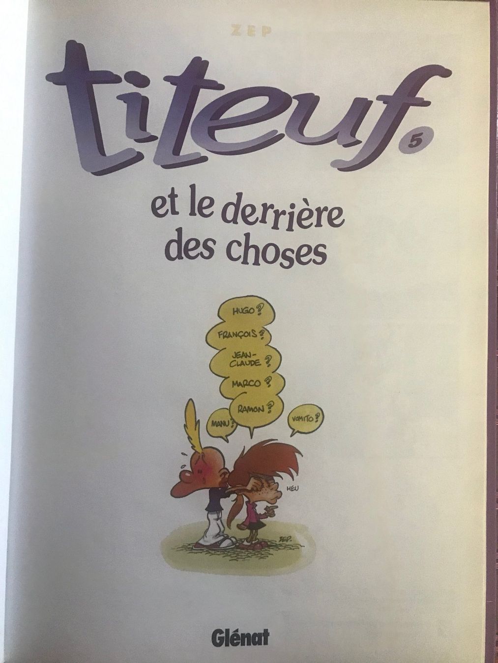 Fumetti: Titeuf et le derrière des choses – Usato da Commugny venduto da Alexnicolas11 2