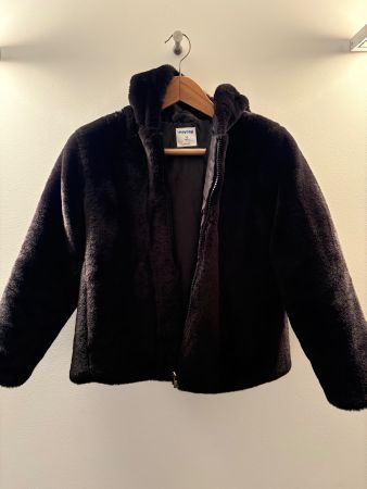 Kunstfelljacke Mayoral schwarz Grösse 152 gebraucht