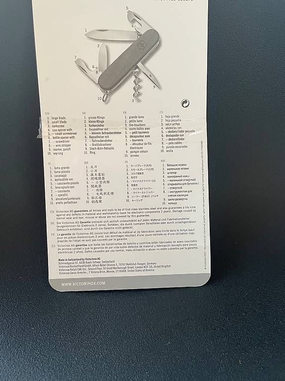 Taschenmesser: Victorinox Evolution Wood 10 – Neu und originalverpackt aus Uster von dej_8dlb 4
