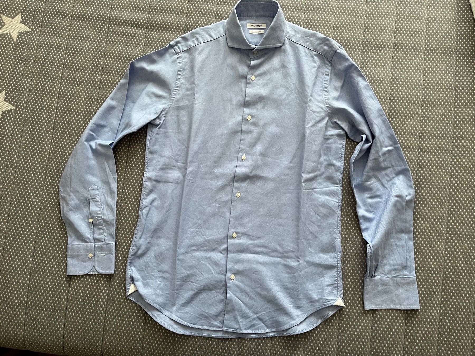 Camicie: Herren Hemd hellblau Gr. 39 – Usato da Jona venduto da Flexer02 1
