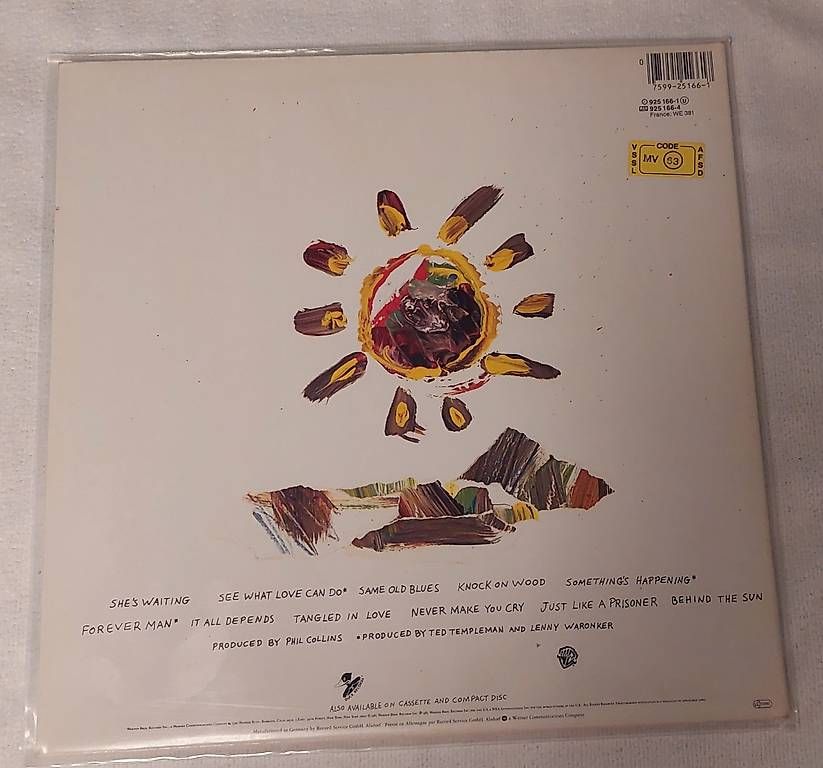 Dischi in vinile: ERIC CLAPTON:"BEHIND THE SUN(1985) LP – Usato da NENDELN venduto da Vinylandmote 2