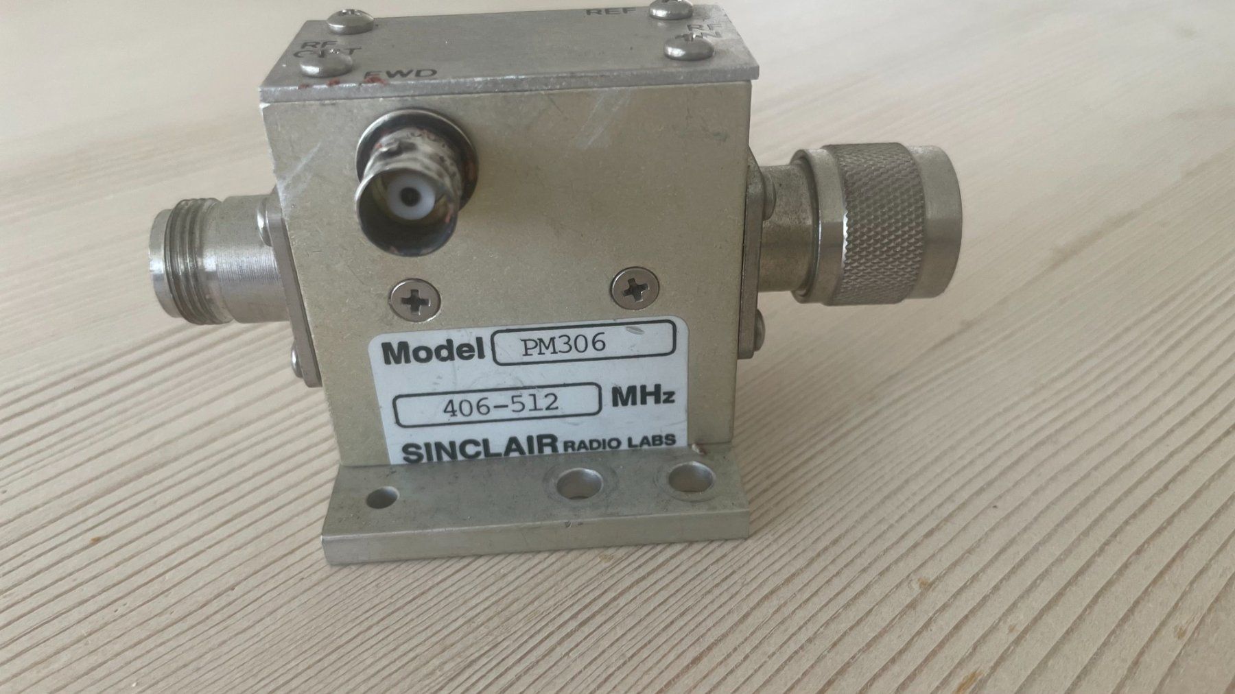 Radiocomunicazione: Präzision Richtkoppler  Sinclair PM-306L 70 cm – Usato da Steinhausen venduto da Romust