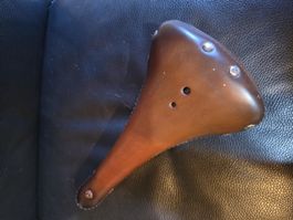 Sattel Leder Vintage