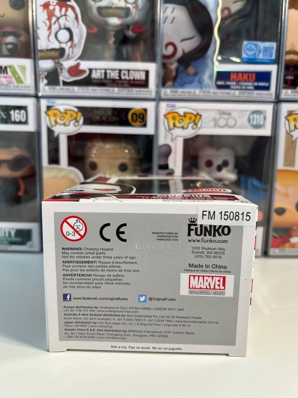 Funko Statuette: Funko POP Marvel Collector Corps Morbius (Sortie 2015) – Usato da Le Mouret venduto da perfectbijou 5