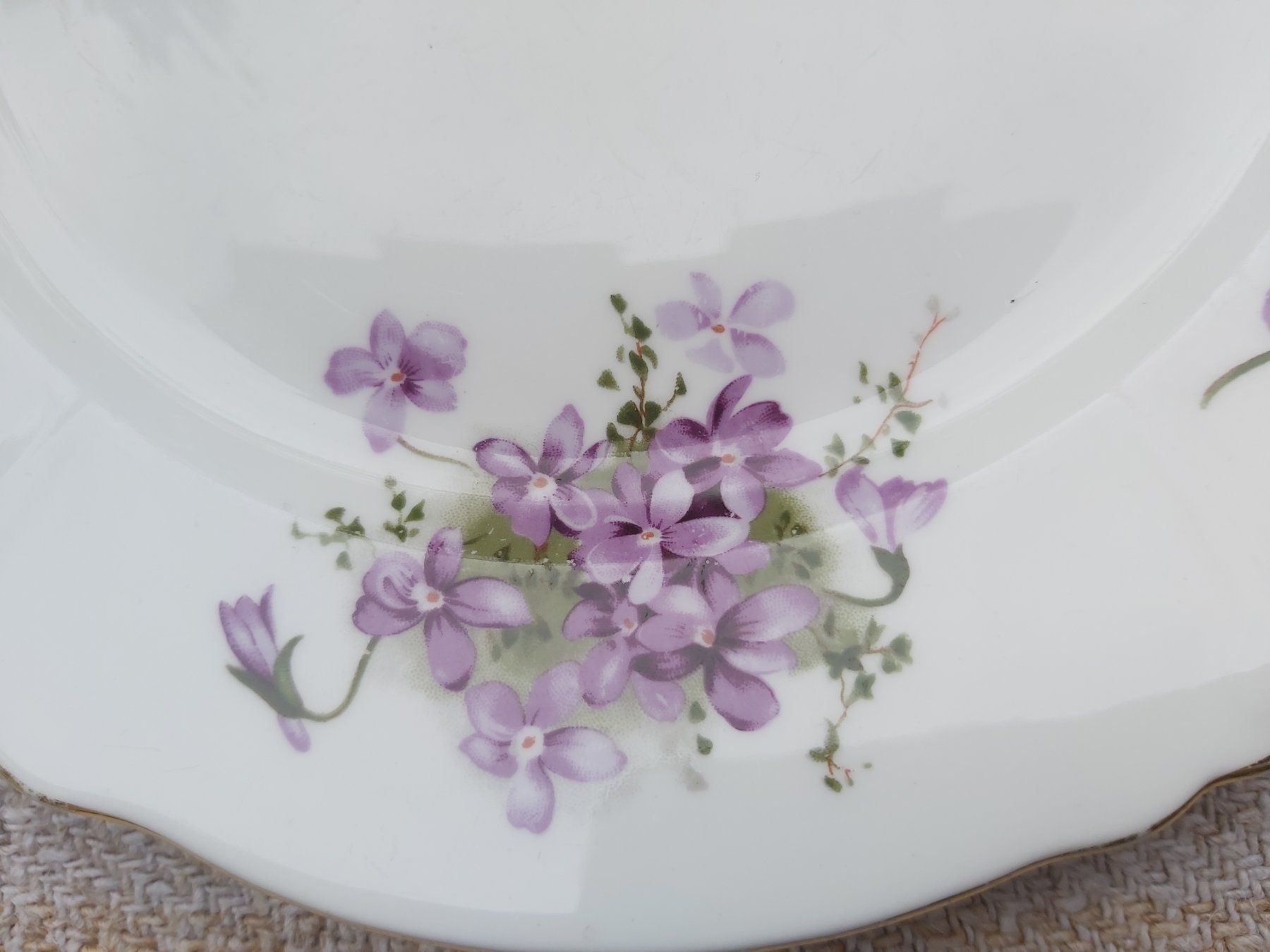 Spode Plateaux: Gebäckteller Spode Hammersley Weilchen – D'occasion à Bern par aronari 4