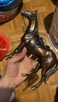 Magnifique statuette de cheval en bronze vintage du Japon