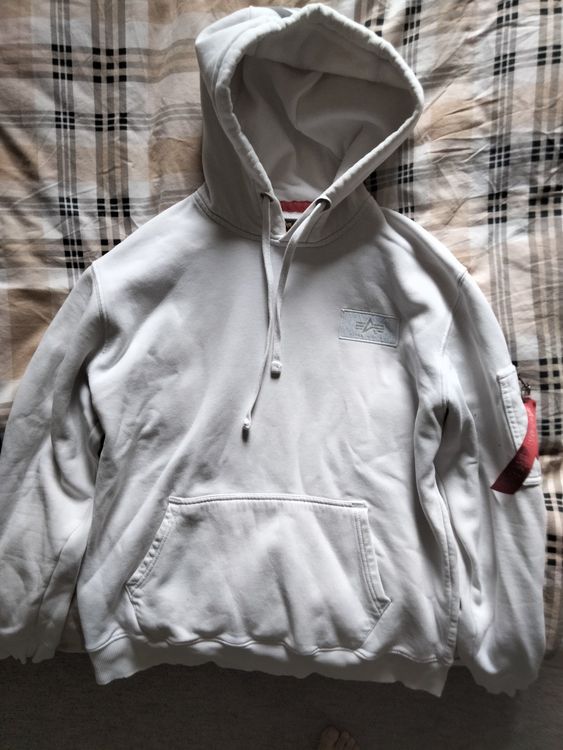 Alpha Industries Damen Kapuzenpullover | 3D Logo Print | Regular Fit | Mit Kängurutasche