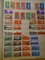 SAMMLUNG PATRIA 1939-66 postfrisch/gestempelt + 46 4er Block