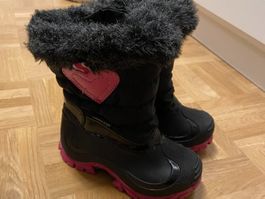 Mädchen Winterstiefel in Grösse 23 - wenig getragen