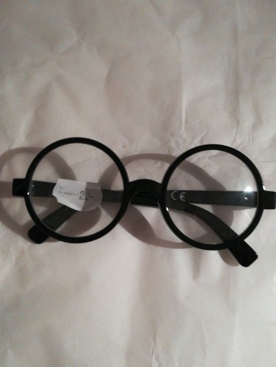 Harry Potter Brille Pin – Offiziell Lizenziert, Schwarz, Mit Blitznarbe
