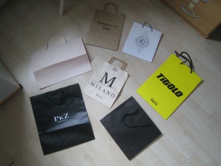 Marken-Papiertaschen PKZ Misano Titolo  bayard  Shoppingbag