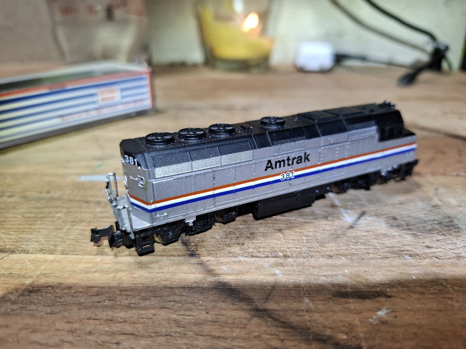 Modellini di ferrovie: Spur N Diesellok Amtrak – Usato da Flaach venduto da maniv6 1