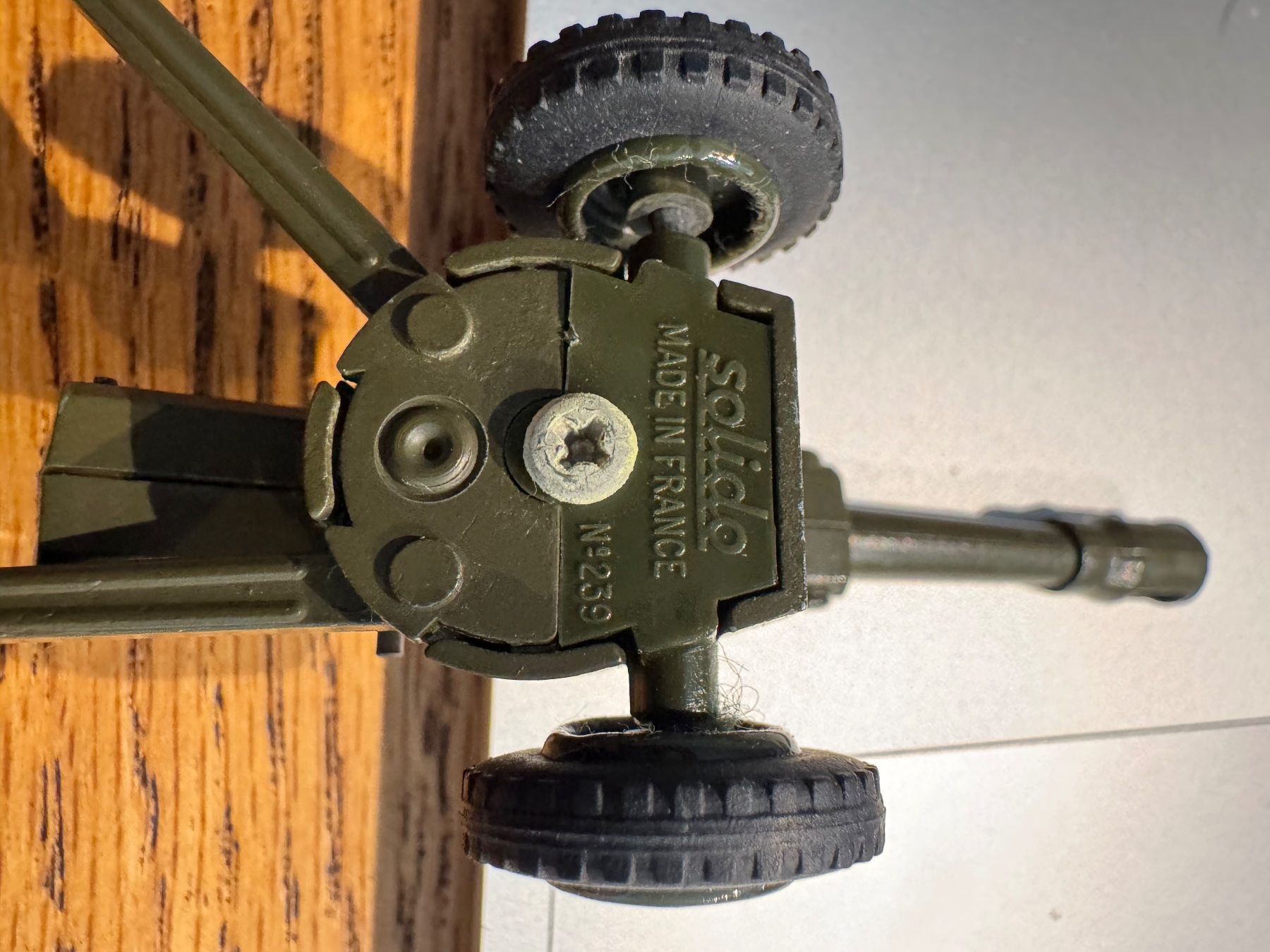 Solido Modellini d'auto: Solido Kanone Mod Nr 239 – Usato da Rothrist venduto da Flegu 2