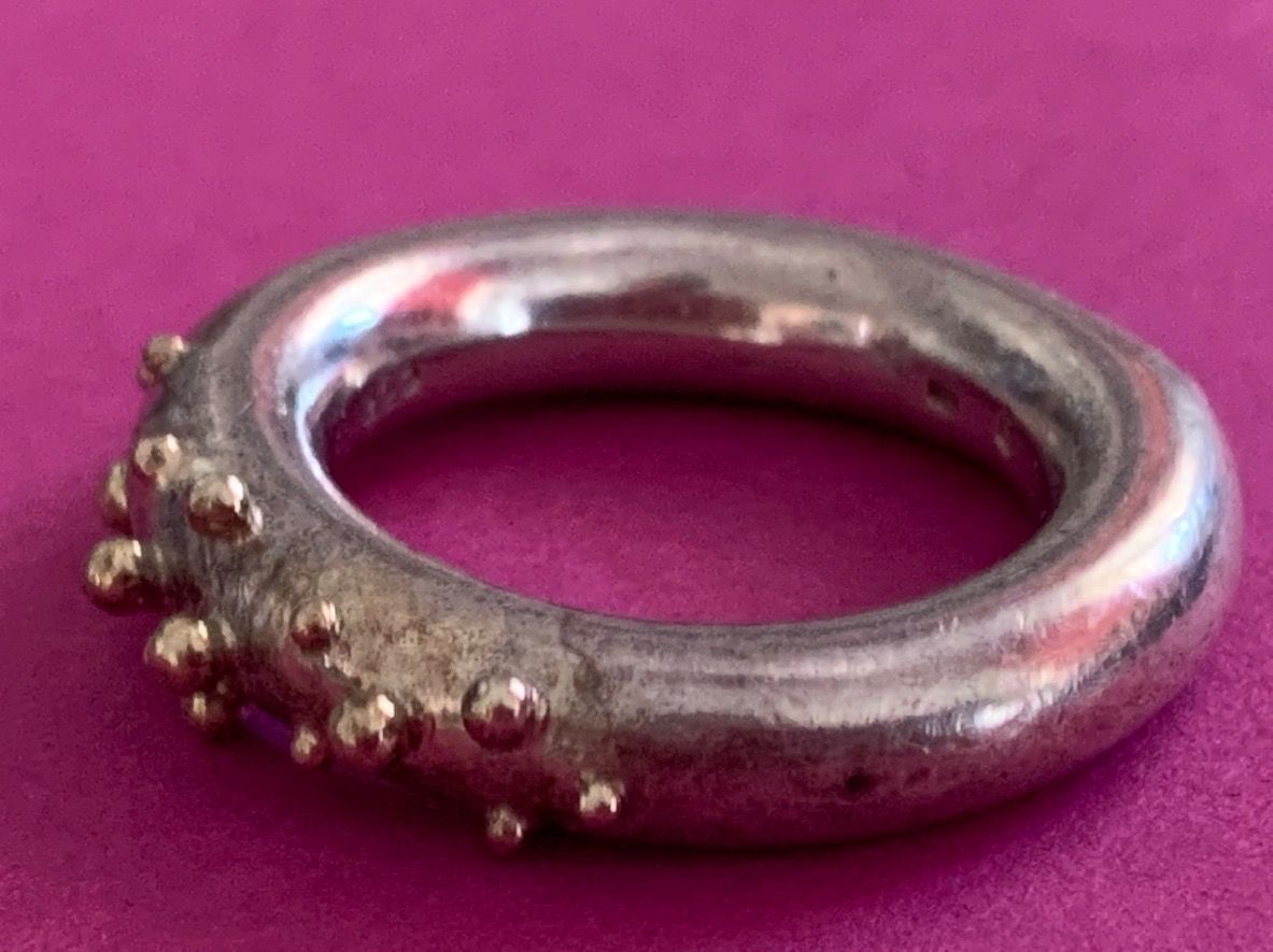 Ringe: Silberring kleiner Morgenstern 56 – Gebraucht aus Dittingen von Bijoubelle 1