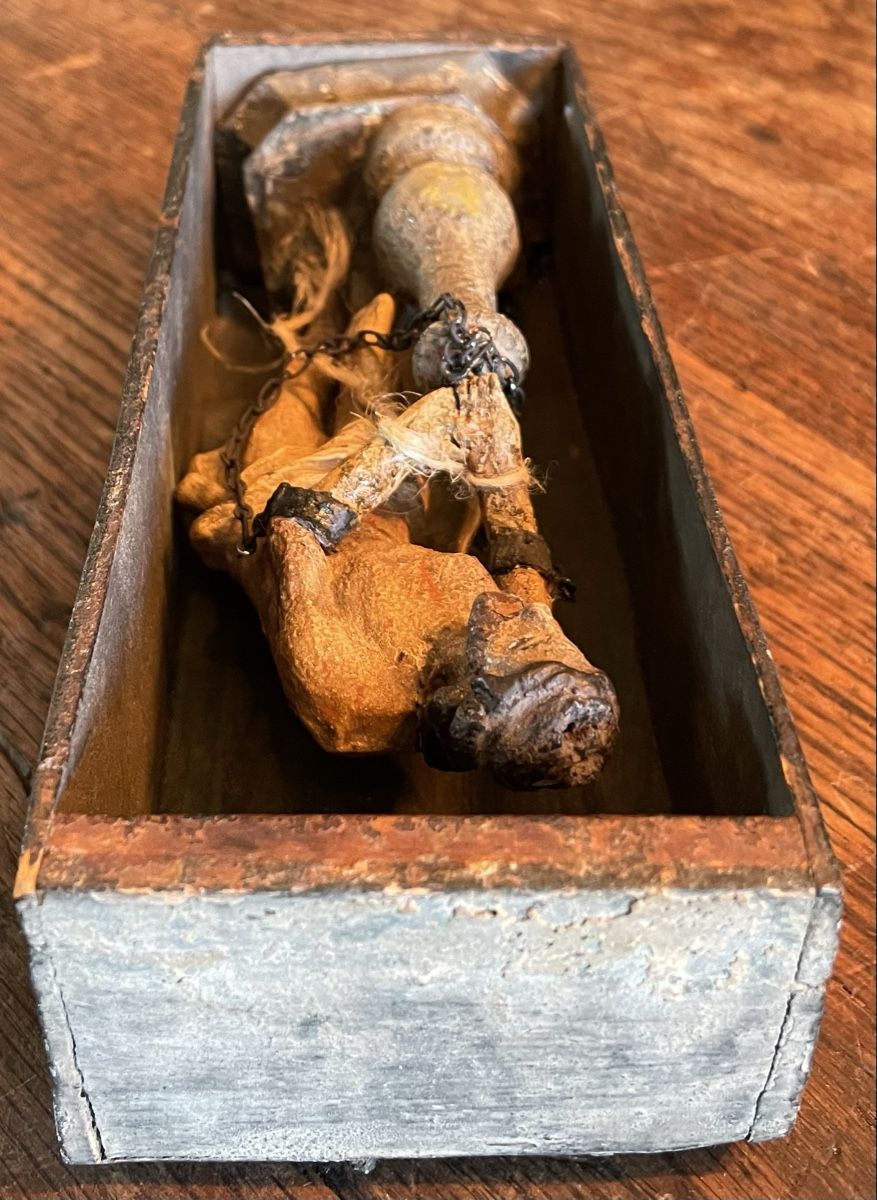 Figurines: Antike Figur Jesus am Pranger – D'occasion à Rorschacherberg par farmer61 6
