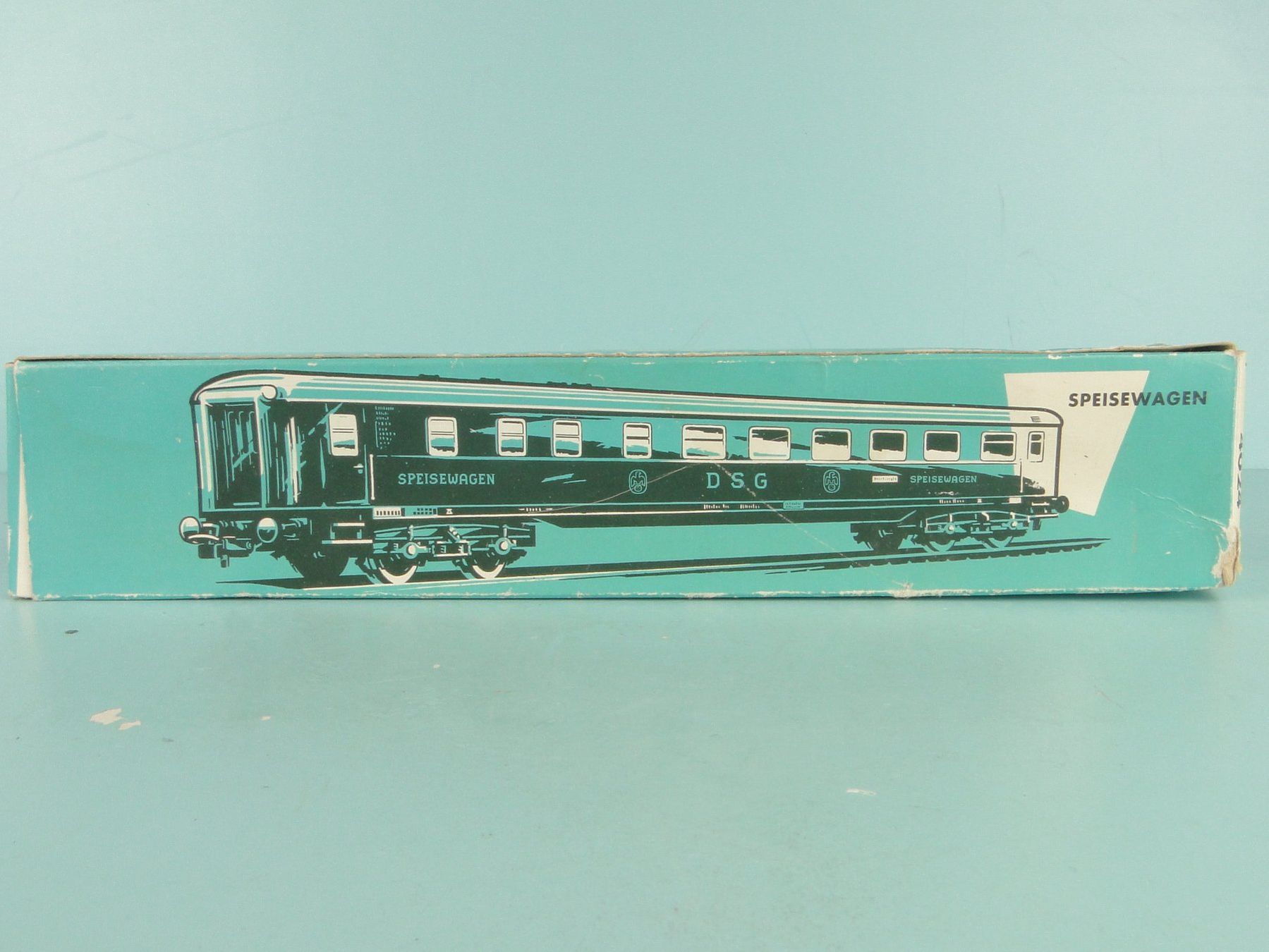 Märklin Modellini di ferrovie: Märklin 4024 Restaurant DSG, Blech – Usato da Bülach venduto da cann11 1