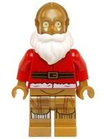 LEGO Star Wars sw0680 Santa C-3PO