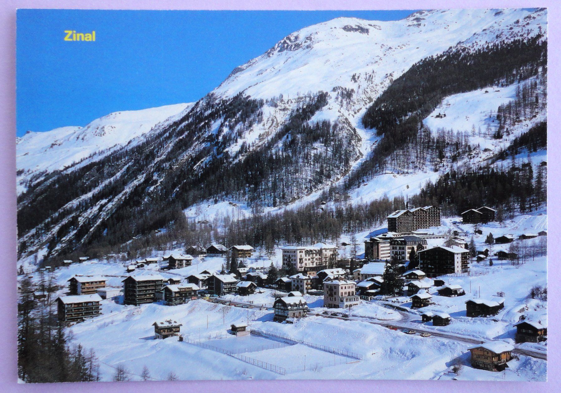 Cartoline postali: Zinal 1675 m, Val d' Anniviers – Usato da Fétigny venduto da Billy2miny