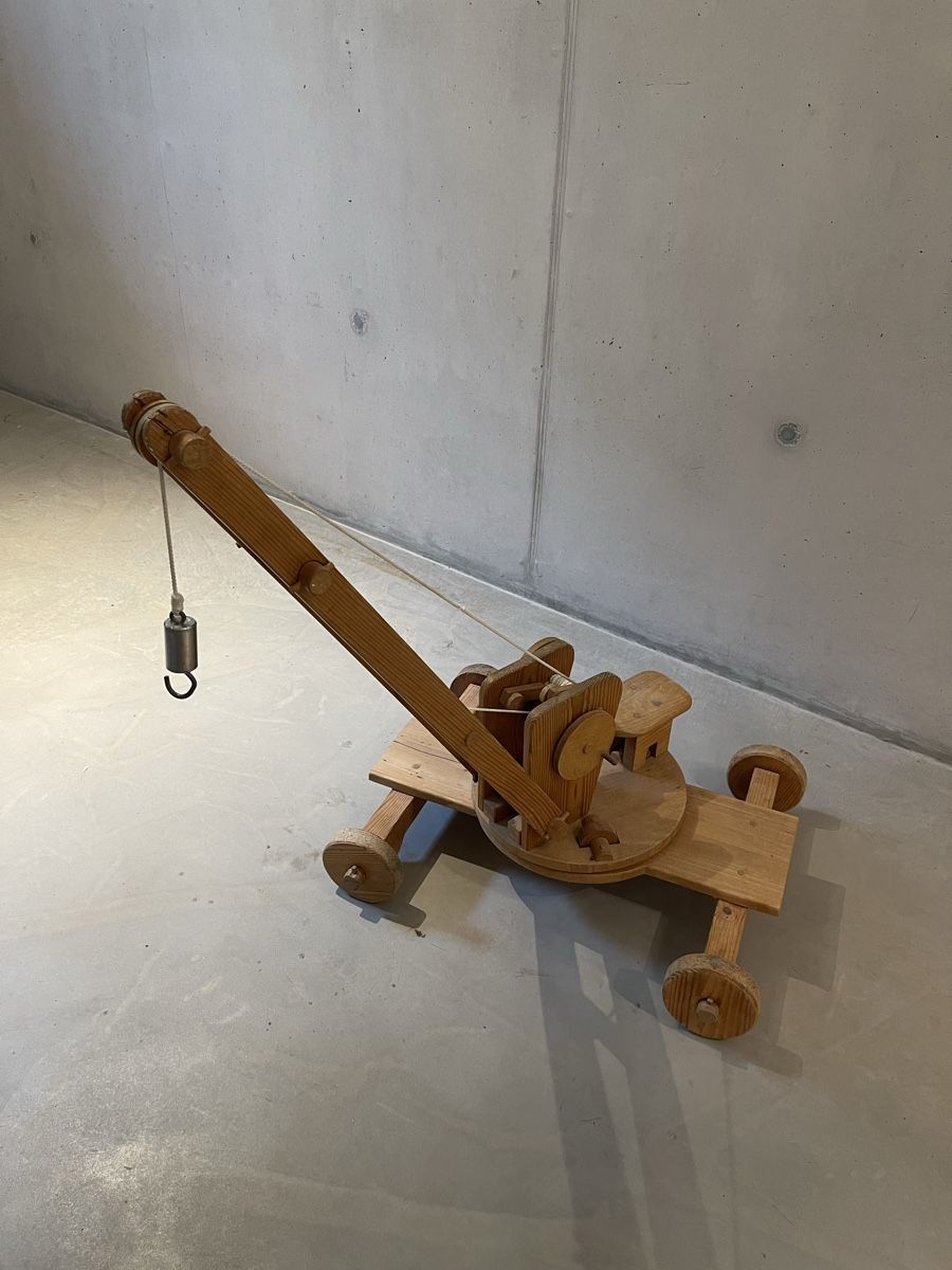 Giocattoli: Grosser Holz Kran, Spielzeug – Usato da St. Gallen venduto da fundstaette 2