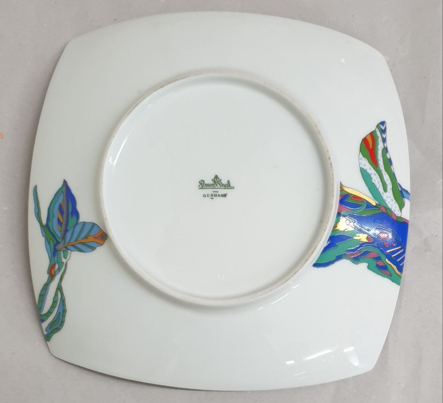 Rosenthal Piatti: Schale Künstlerteller Rosenthal – Usato da Emmen venduto da magelan 3