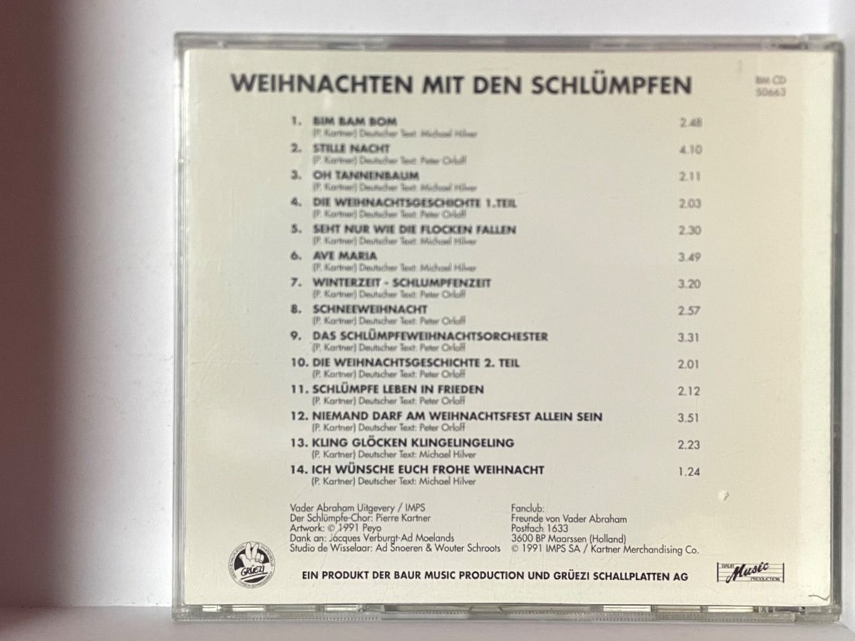 CDs: Die Schlümpfe - Weihnachten – D'occasion à Muri b. Bern par AdidasCollector 1