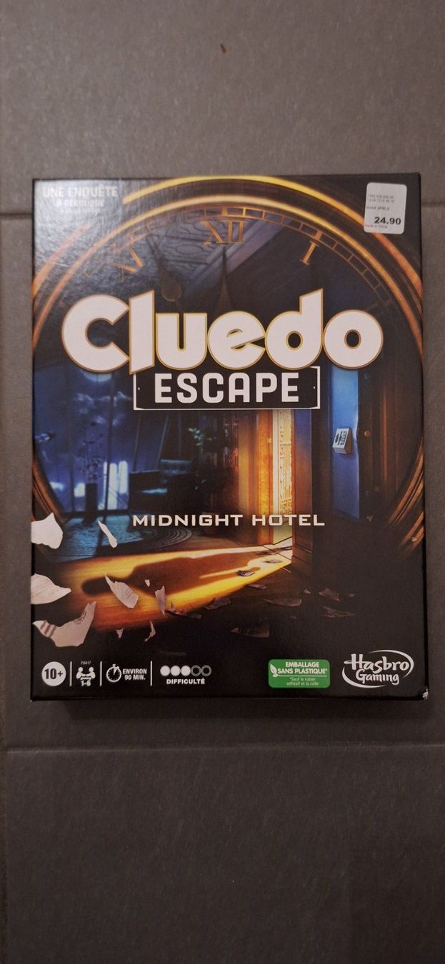 Hasbro Spiele: Cluedo escape, Midnight Hotel – Neu und originalverpackt aus Lussery-Villars von pousinete02