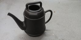 Grosse Giesskanne 12 Liter Kunststoff Schwarz Garten
