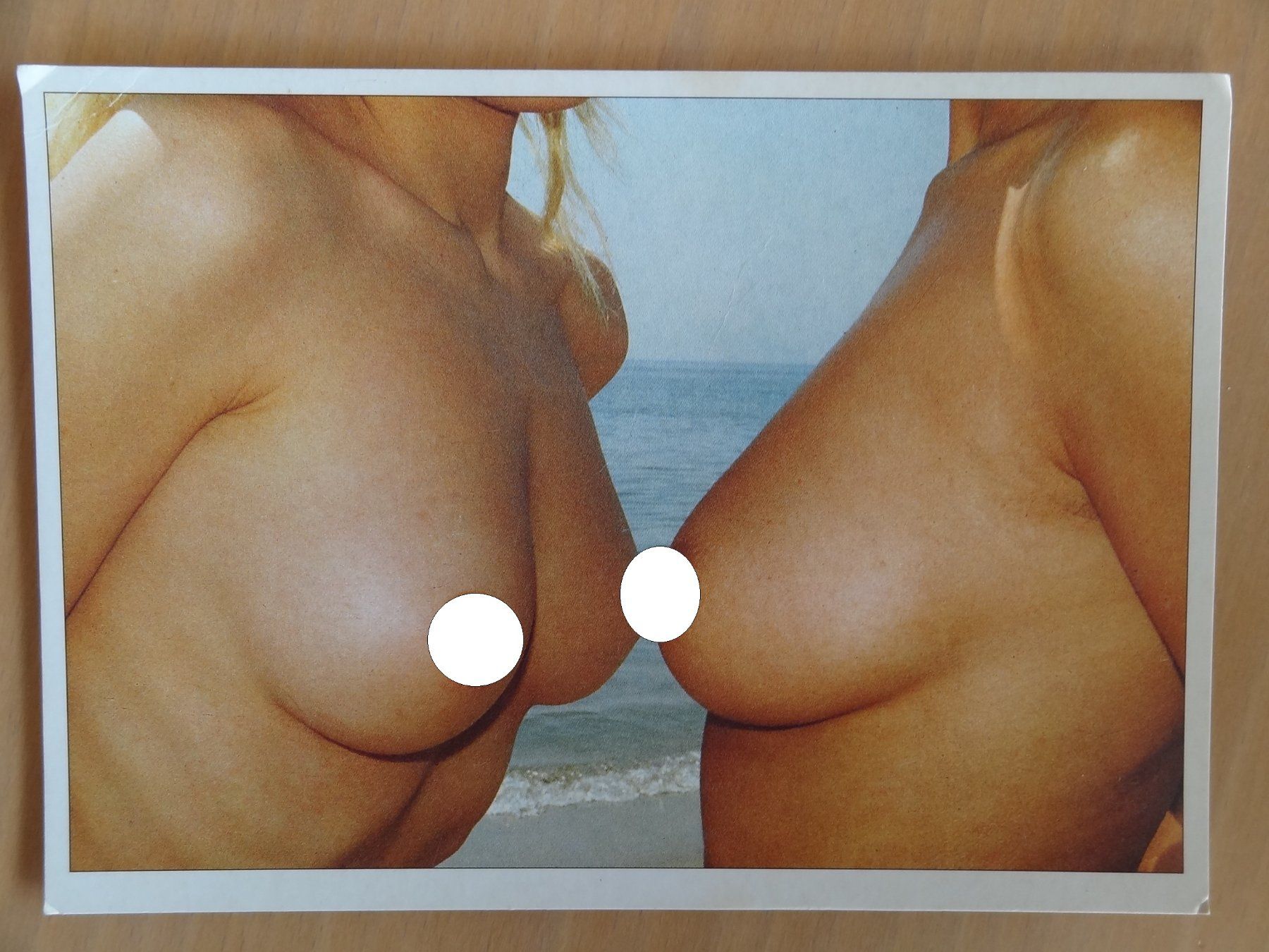 Cartoline postali: Erotik - AK - femmes plage - Immpact – Usato da St Léonard venduto da Riglin