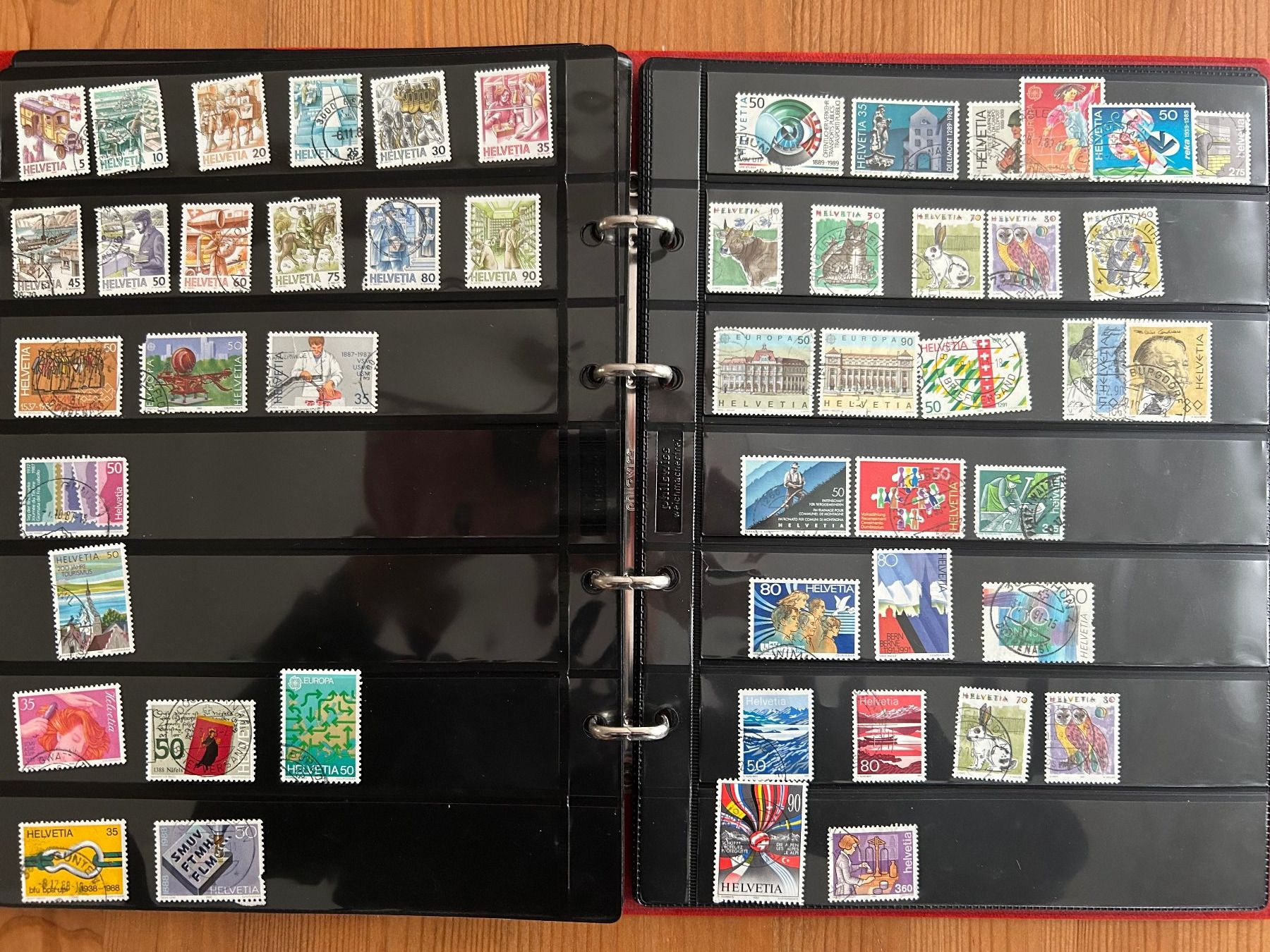 Tous les timbres: Briefmarkenalbum Schweiz – D'occasion à Zollikon par Xblanka 7