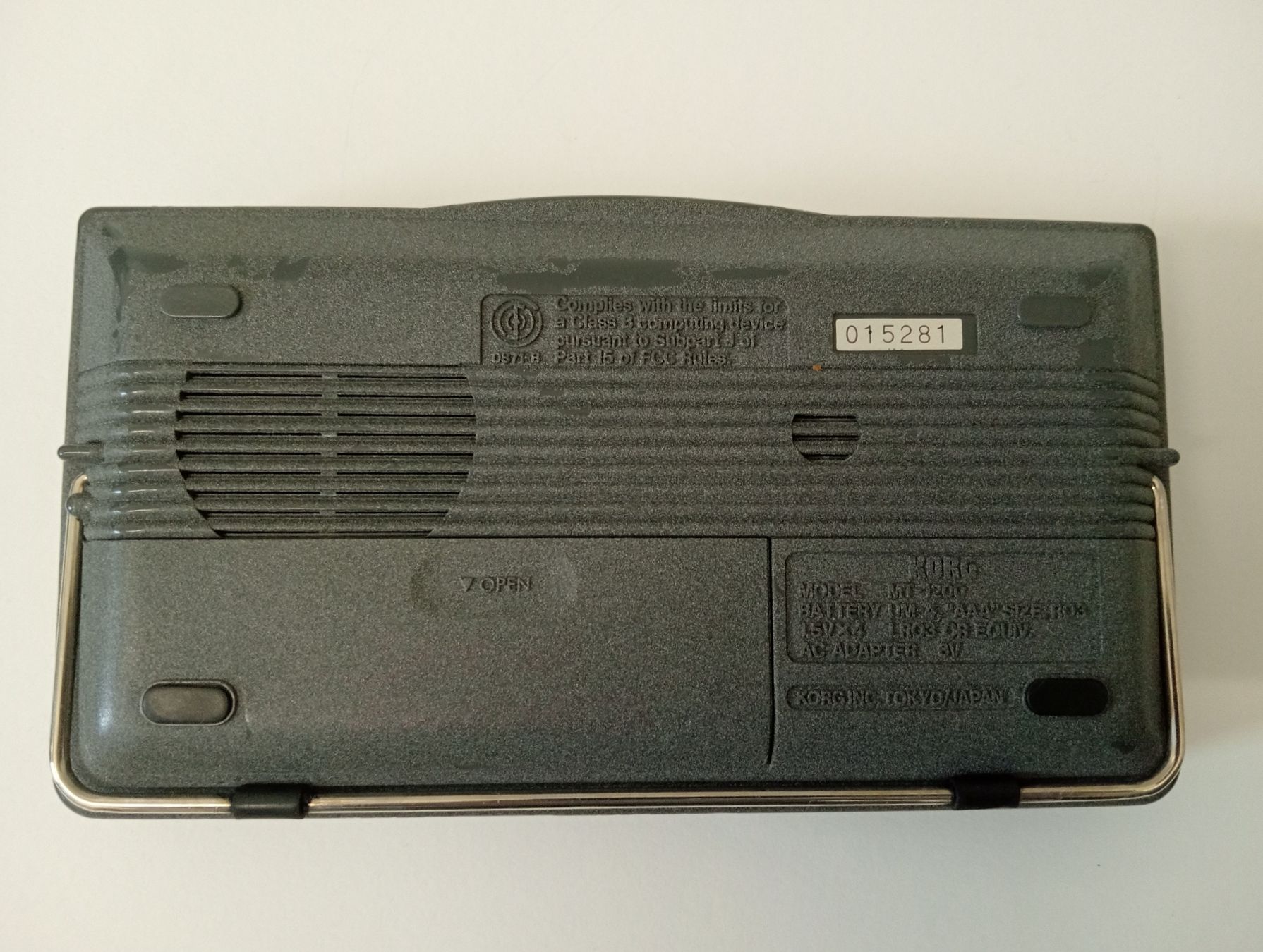Korg Strumenti musicali: Korg MT-1200 Master Tune Stimmgerät | Multi-Temperament – Usato da Allschwil venduto da Evgeniia78 5