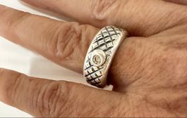 Ring silber 925 geschwärzt