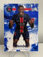 2025 Topps Exhibition PSG Nuno Mendes Orange /99 Portugal