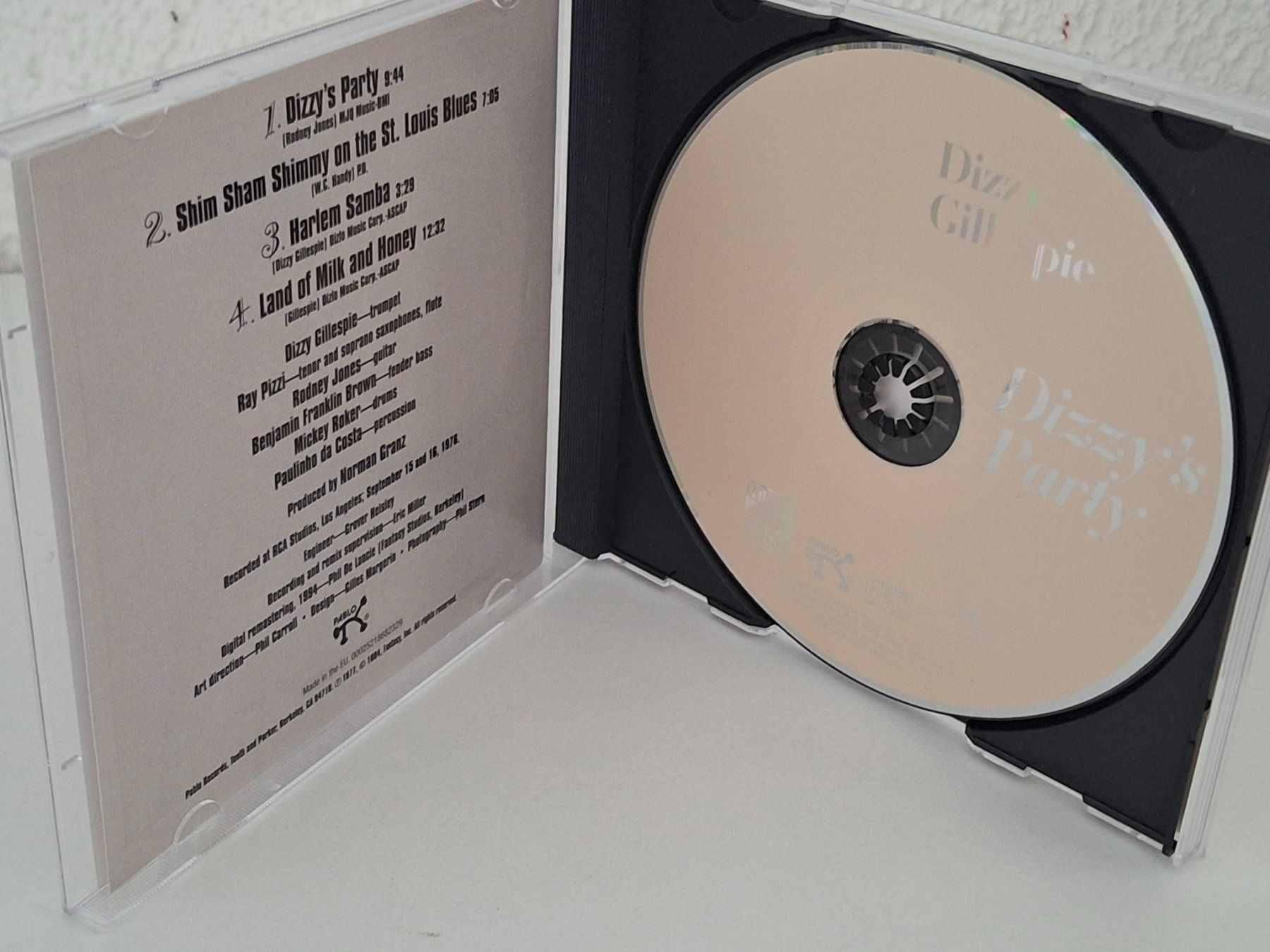 CD: CD Dizzy Gillespie - Dizzy's Party  Top Jazz – Usato da Aarberg venduto da Jackup1 2