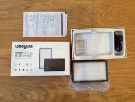 Weeylite RB08P RGB LED Licht – Kompakte Videoleuchte / Fotol