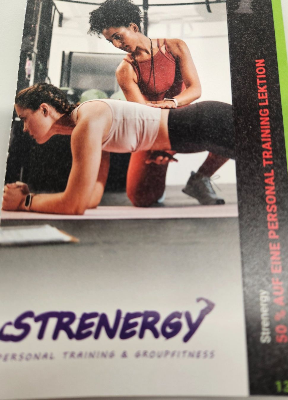 Buoni: 50% Personal Training Strenergy Wohleb – Nuovo e nell'imballaggio originale da Uezwil venduto da Jasmin_