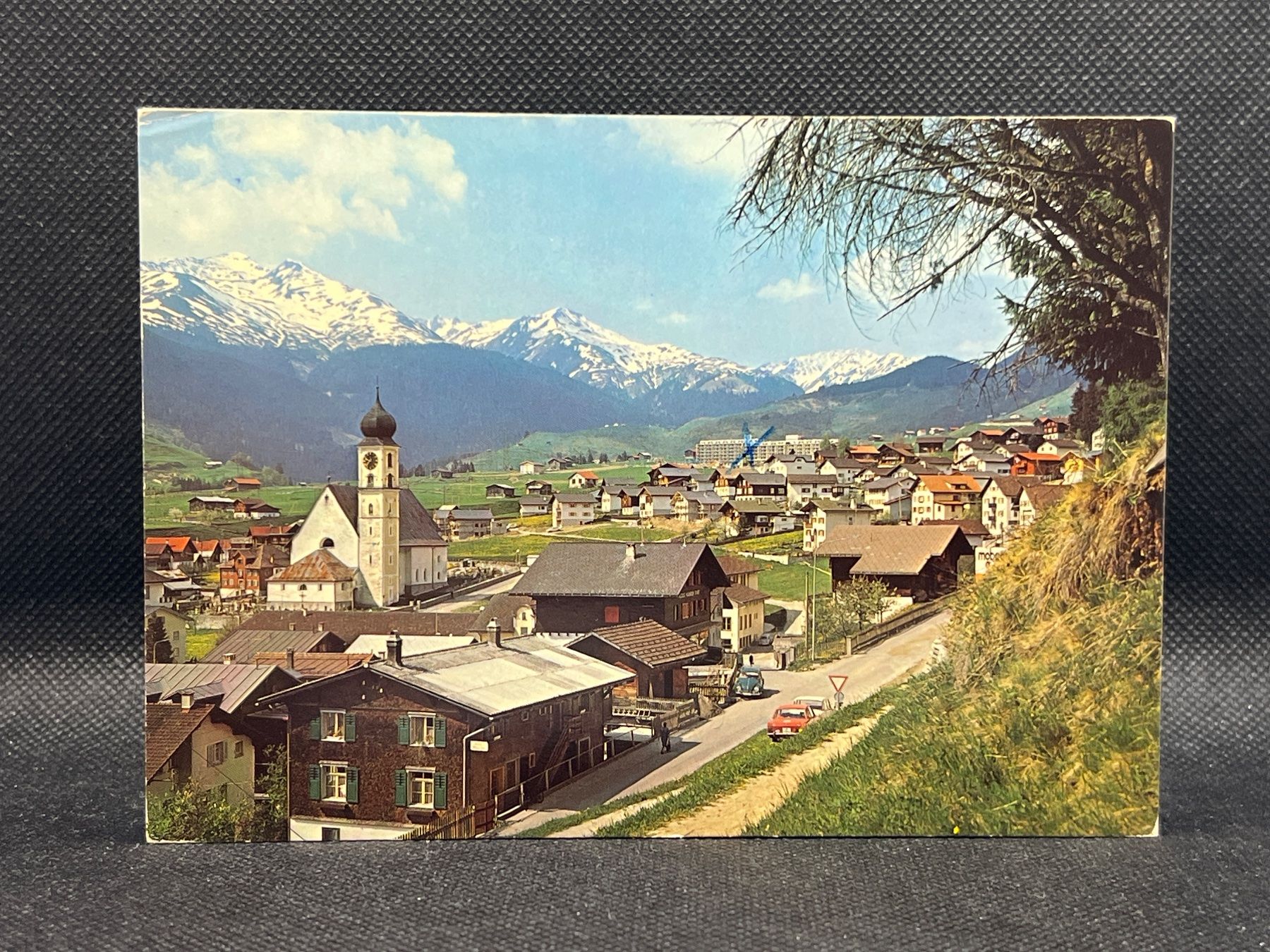 Cartoline postali: Disentis/Mustèr gegen Oberalppass – Usato da Widnau venduto da Brusi9