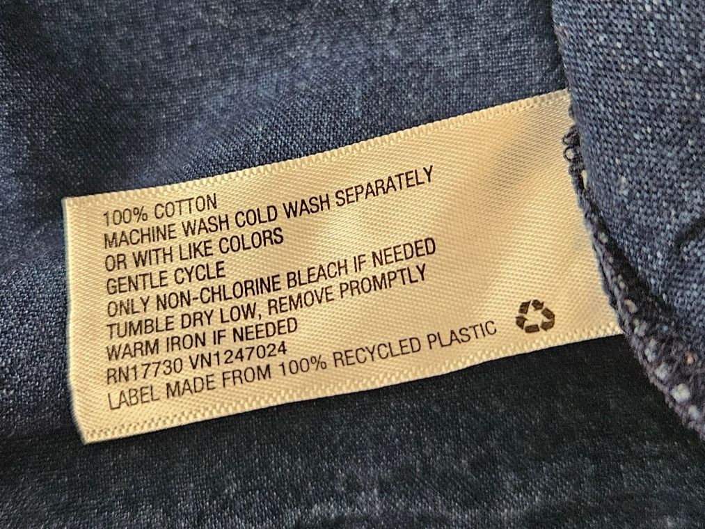Giacche: Jeansjacke mit Muster Gr. M – Usato da Hettlingen venduto da Leaena279 5