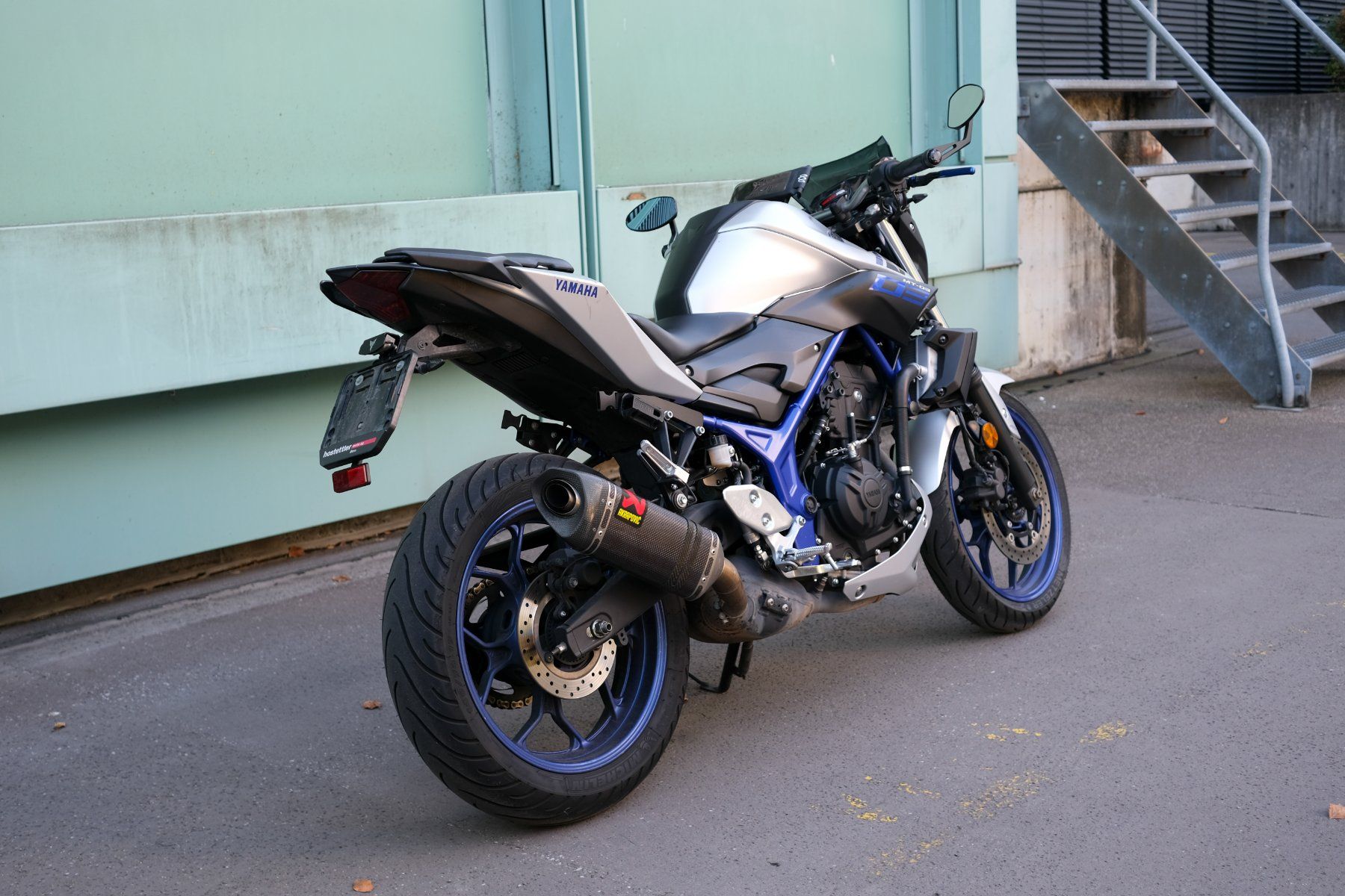Yamaha Strada: FRISCH AB MFK: Yamaha MT-03 ABS mit Akrapovic – Usato da Bern venduto da a.n.tysn 2