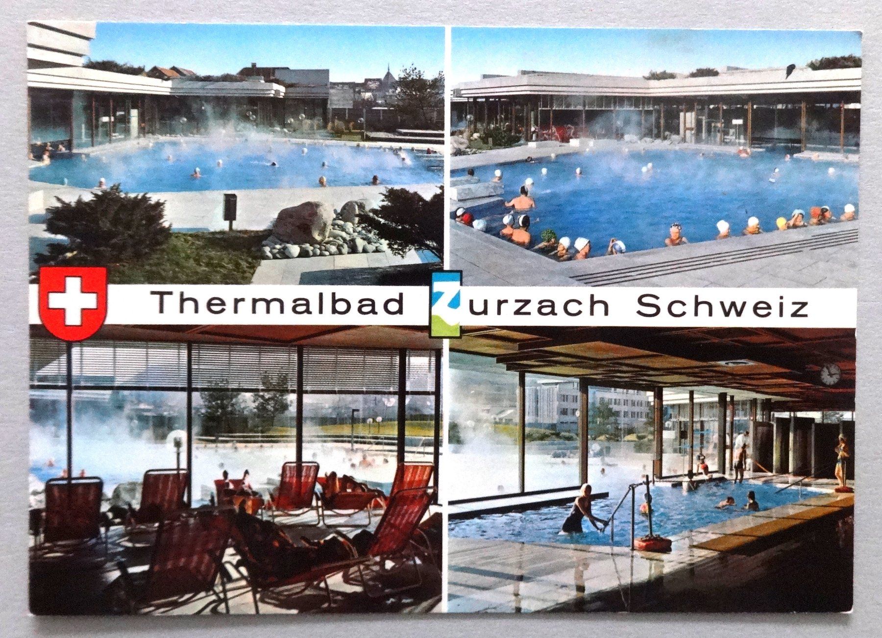 Cartoline postali: Thermalbad Zurzach – Usato da Fétigny venduto da Billy2miny