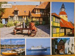 Ansichtskarte Faaborg Dänemark